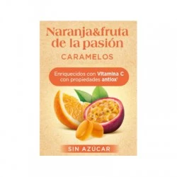 Santé Verte caramelo de naranja y fruta pasión, 35 g