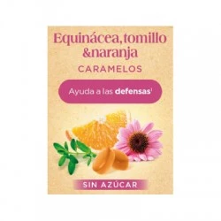 Santé Verte caramelos equinácea tomillo naranja, 35g