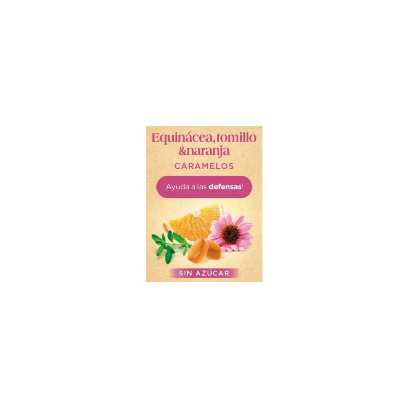Santé Verte caramelos  equinácea tomillo naranja, 35g