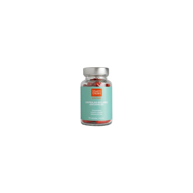 Martiderm sun care cápsulas solares, 60 cápsulas