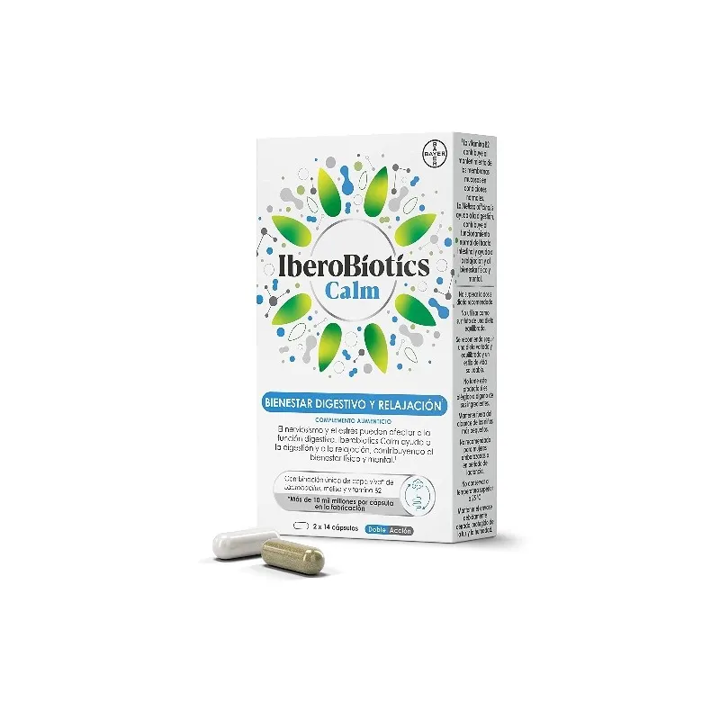 Iberobiotics calm cápsulas Iberobiotics calm cápsulas