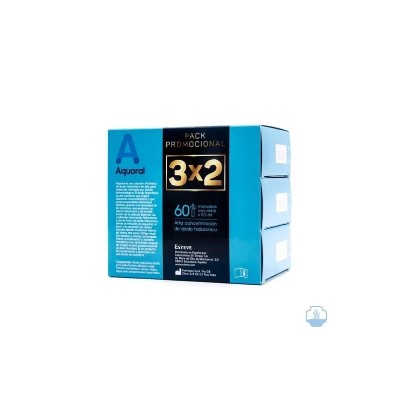 Aquoral triplo oferta, 3x20 monodosis