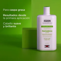Isdin Shampoo anticaspa grasa nutradeica champú propiedades Isdin Shampoo anticaspa grasa nutradeica champú propiedades