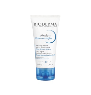 Bioderma Atoderm Crema de manos, 50 ml.