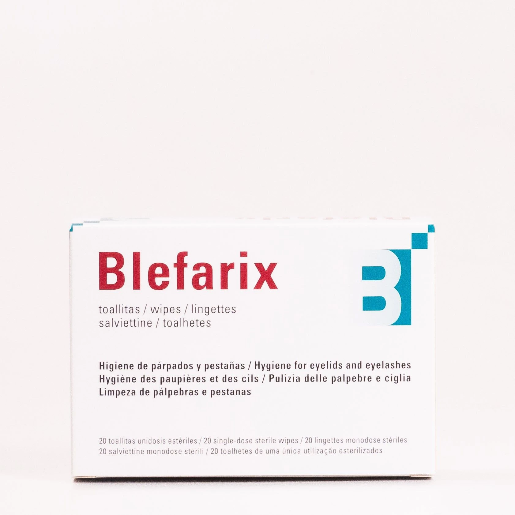 Blefarix 50 toallitas oculares blefaritis