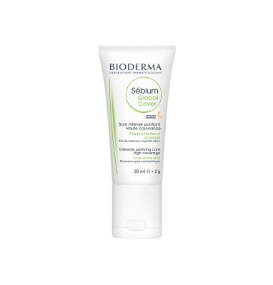 Bioderma Sébium Global Cover, 30 ml + 2 g