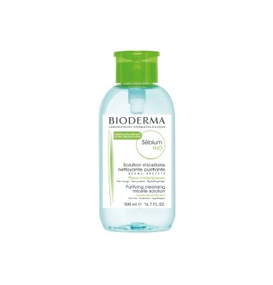 Sebium H2O Bioderma con dispensador pump 500 cc