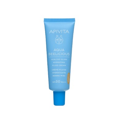 Apivita Aqua Beelicius crema fluida iluminadora color, 40ml