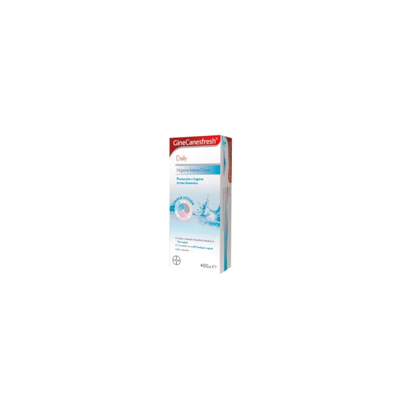 GINECANESFRESH HIGIENE INTIMA DIARIA 1 ENVASE 400 ML