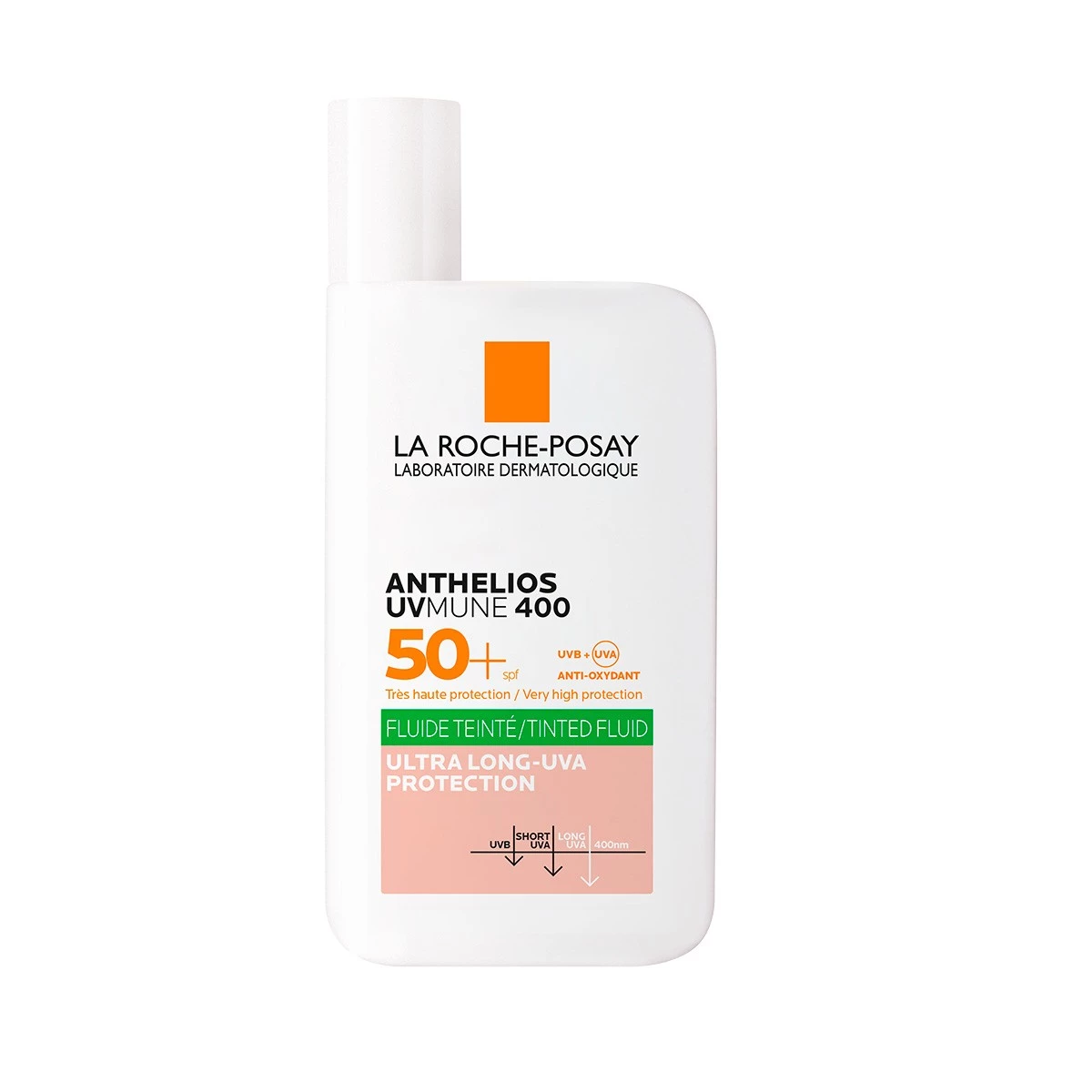 La Roche Posay Anthelios UVMune 400 SPF50+ fluido con color, 50 ml