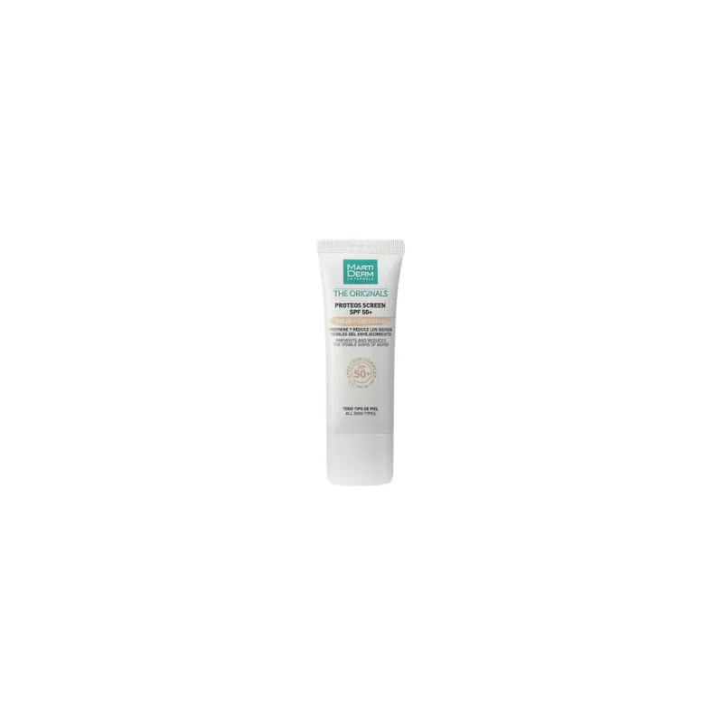 Martiderm Proteos Screen SPF50+ Crema Fluido Color, 40ml. Martiderm Proteos Screen SPF50+ Crema Fluido Color, 40ml.
