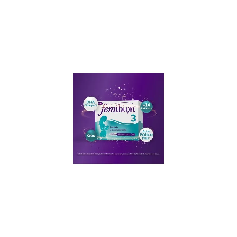 Femibion 3, 28 Comp + 28 Caps.