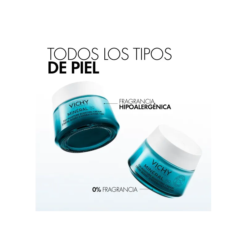 Mineral 89 Crema Boost de Hidratación Ligera, 50 ml