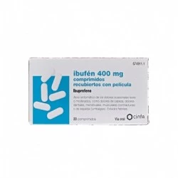 Ibufen 400mg, 20 comprimidos recubiertos con película