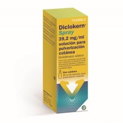 Diclokern spray 39,2 mg/ml solución para pulverización cutánea, 30 ml