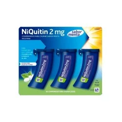 Niquitin 2 mg, 60 comprimidos para chupar sabor menta