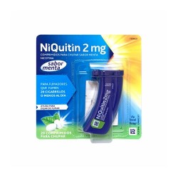 Niquitin 2 mg comprimidos para chupar sabor menta