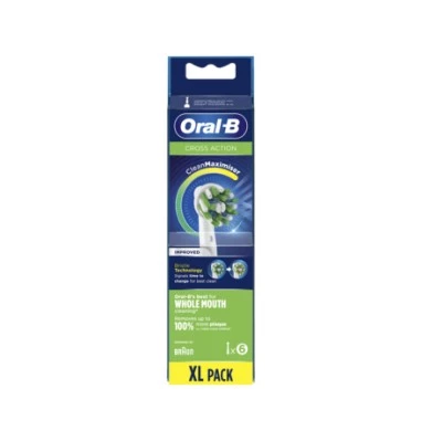 Oral-B Recambio CrossAction, 6 unidades