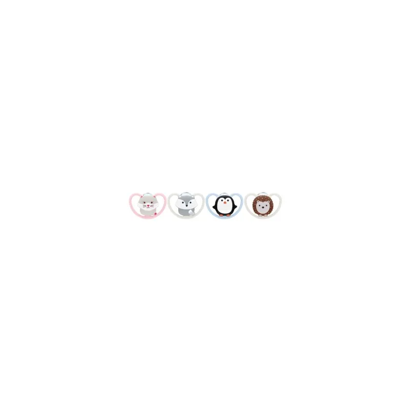 NUK Chupete Space 0-6 Silicona NUK Chupete Space 0-6 Silicona