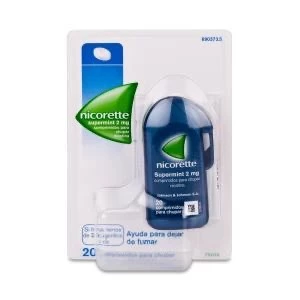 Nicorette supermint 2 mg comprimidos para chupar EFG