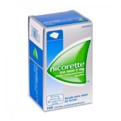 Nicorette ice mint 2 mg chicles medicamentosos