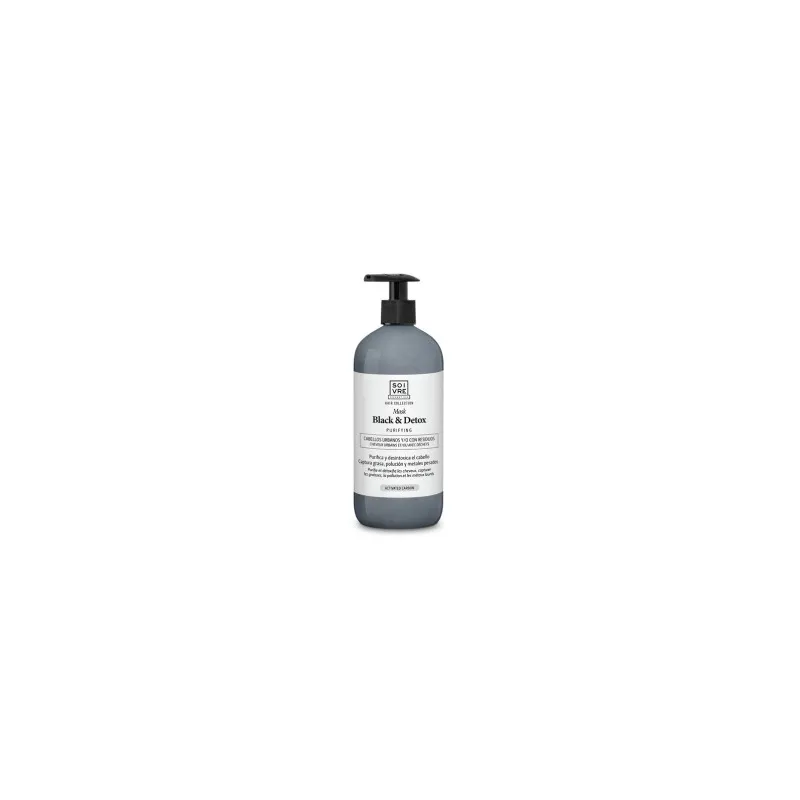 Soivre Black & Detox mascarilla, 500 ml