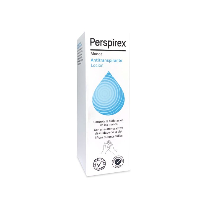 Perspirex Antitranspirante loción manos y pies, 100 ml