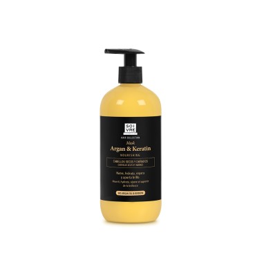 Soivre Argan & Keratin mascarilla, 500 ml