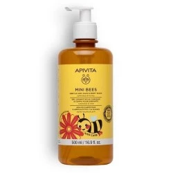 Apivita mini bees gel y champú suave para niños, 500 ml