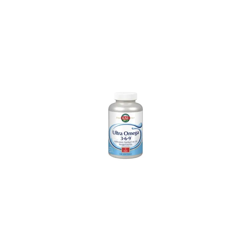 Kal Ultra Omega 3-6-9, 100 Perlas. Kal Ultra Omega 3-6-9, 100 Perlas.