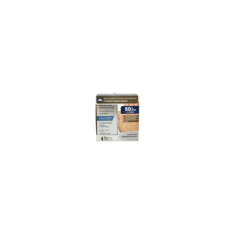 Ducray Dúo Melascreen manos Pack oferta, 2x50ml