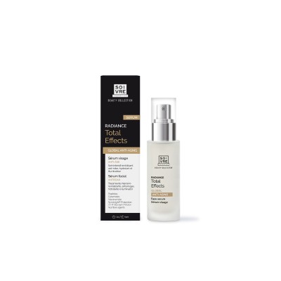 Soivre radiance total effects sérum facial, 30 ml