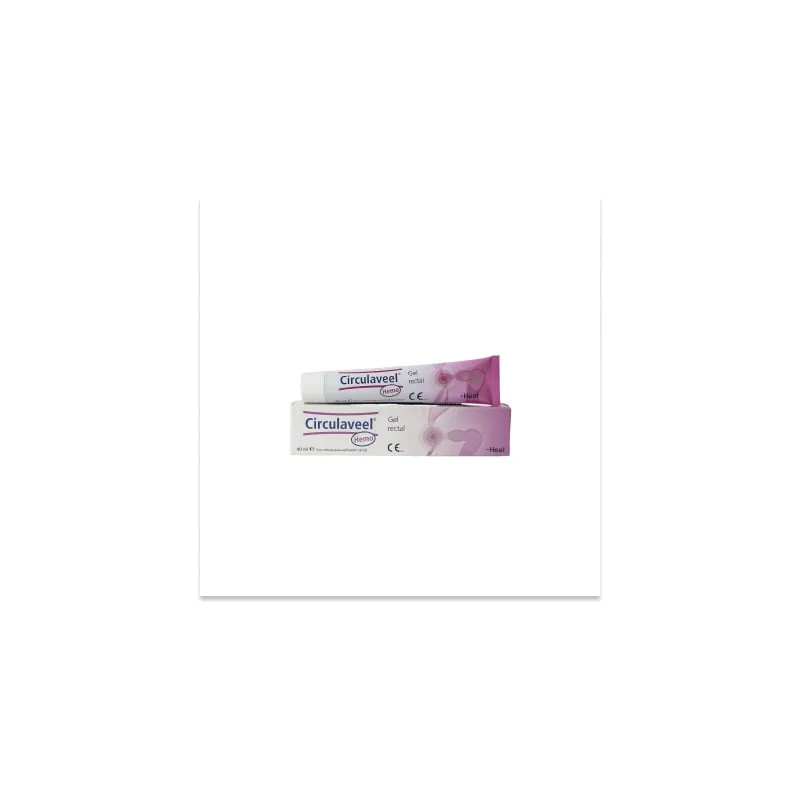 Circulaveel hemo gel rectal  con canula, 1 tubo, 40 ml