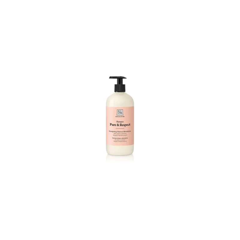 Soivre Pure & Respect champú, 500 ml