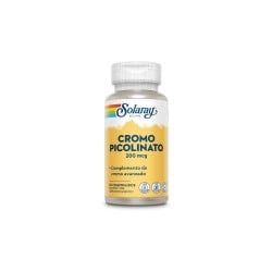 Solaray Chromium Picolinate 200, 50 comprimidos