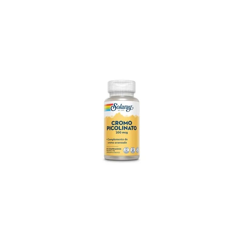 Solaray Chromium Picolinato 200 | Farmacia Barata