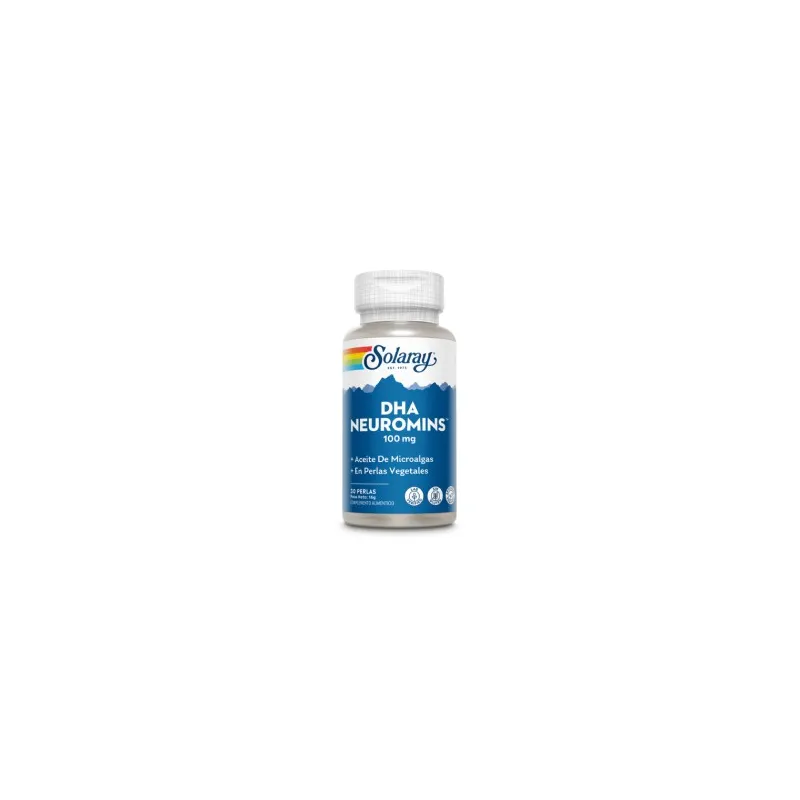 Solaray DHA Neuromins 100 mg, 30 perlas | Farmacia Barata