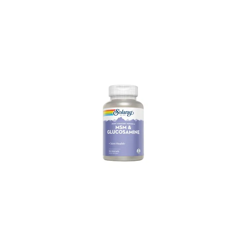 Solaray MSM & Glucosamine, 90 cápsulas veganas | Farmacia Barata Solaray MSM & Glucosamine, 90 cápsulas veganas | Farmacia Barata