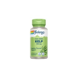 Solaray Kelp 550 mg, 100 cápsulas vegetales