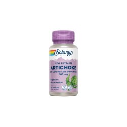 Solaray Artichoke (Alcachofa) 300 mg, 60 cápsulas vegetales