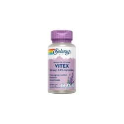 Solaray Vitex (Sauzgatillo), 60 cápsulas veganas