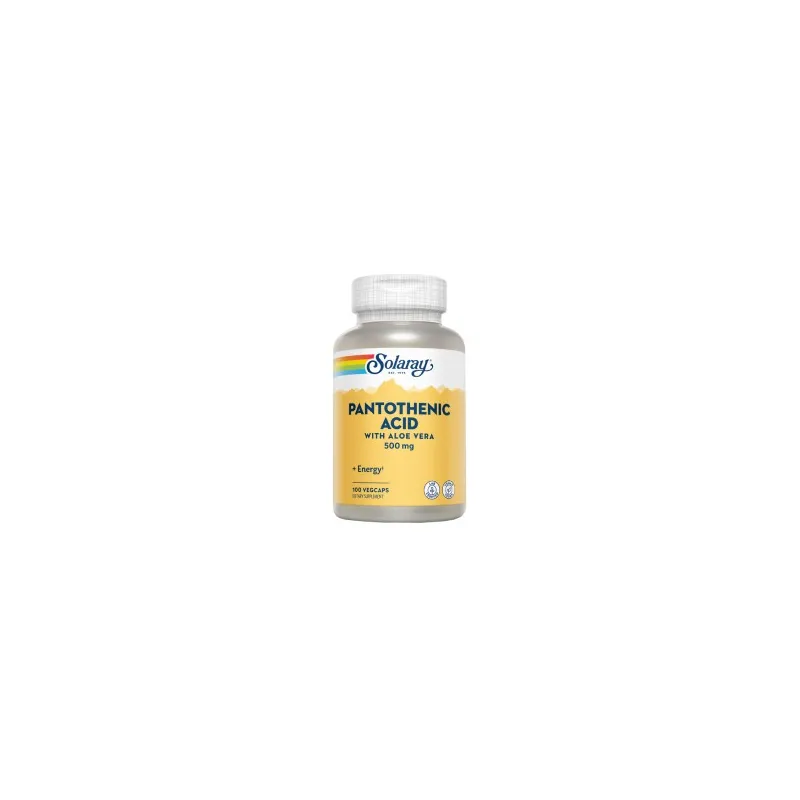 Solaray Pantothenic Acid 500 mg | Farmacia Barata Solaray Pantothenic Acid 500 mg | Farmacia Barata