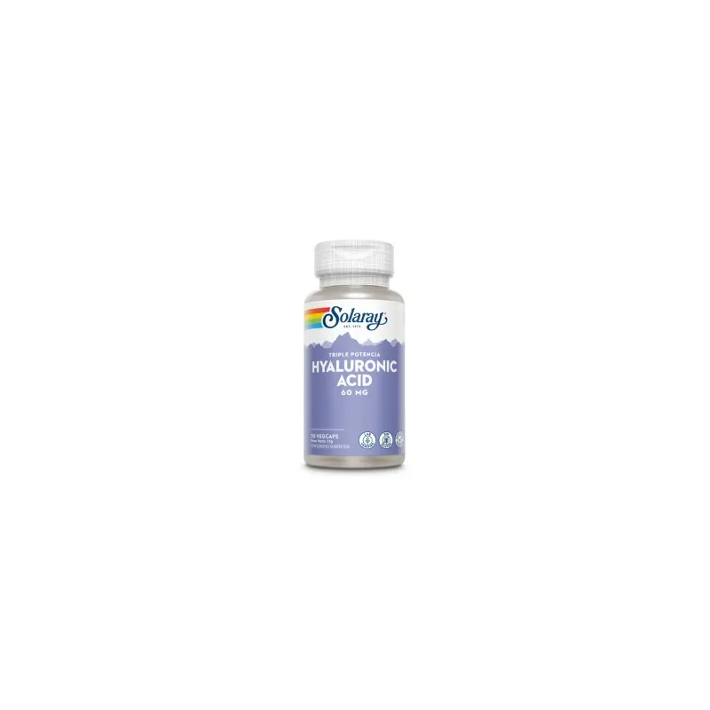 Solaray Hyaluronic Acid 60 mg | Farmacia Barata
