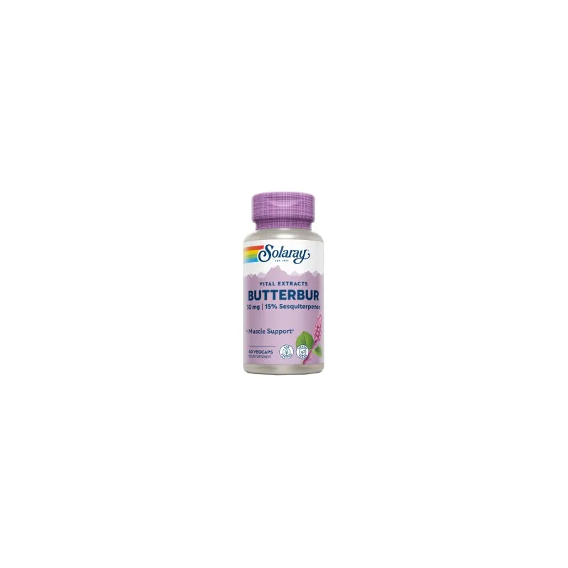 Solaray Butterbur (Petasita) 50 mg | Farmacia Barata