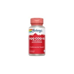 Solaray PQQ CoQ10, 30 cápsulas veganas