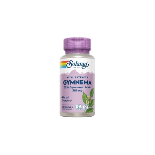 Solaray Gymnema 385 mg, 60 cápsulas vegetales