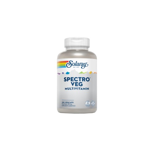 Solaray SpectroVeg multivitaminas, 180 cápsulas