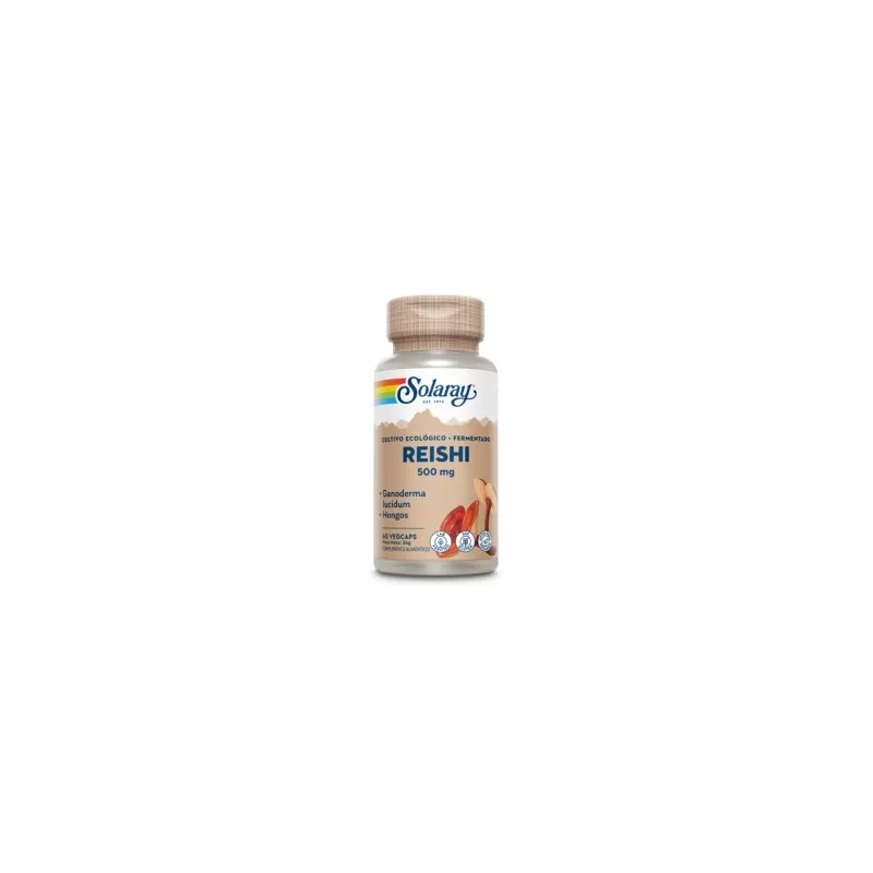 Solaray Reishi 500 mg 60 cápsulas | Farmacia Barata