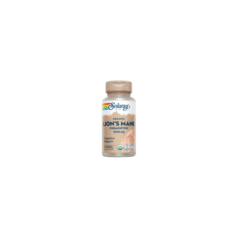Solaray Melena de León 1000 mg | Farmacia Barata