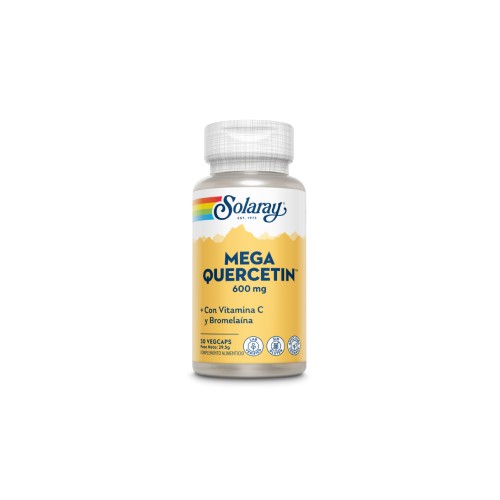 Solaray Small Mega Quercitin 600 mg, 30 cápsulas vegetales